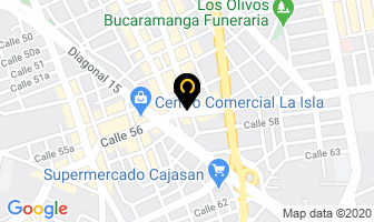Mapa de Caprimoda en Bucaramanga