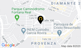 Mapa de Capryss Cosméticos en Bucaramanga