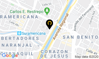 Mapa de Caputi & Vieira Ltda. en Medellín