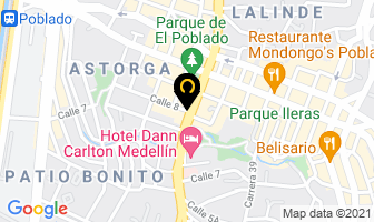 Mapa de Caputi Y Moreno en Medellín
