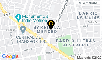 Mapa de Car-aires en Cúcuta
