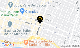 Mapa de Car Audio en Guadalajara de Buga