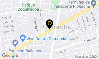 Mapa de Car-Autos La 15 en Riohacha