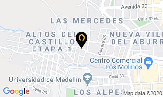 Mapa de Car Lube en Medellín
