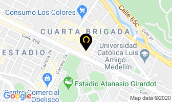 Mapa de Car Security en Medellín