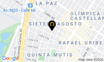 Mapa de Car Seguros en Bogotá D.C
