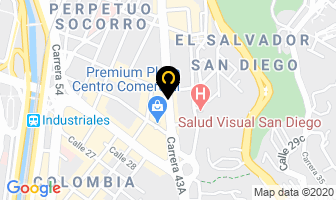 Mapa de Car Tuning en Medellín