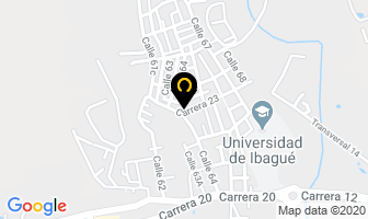 Mapa de Caramelos en Ibagué