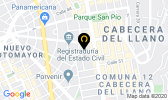 Mapa de Carbón Y Sal en Bucaramanga