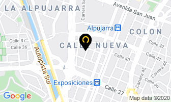 Mapa de Carboneria La Mina en Medellín