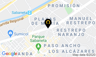 Mapa de Carboplast S.a. en Medellín