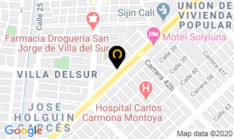 Mapa de Carburadores Diego en Cali