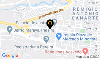 Mapa de Cárcel Distrito Judicial Pereira en Pereira