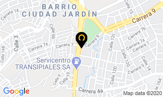 Mapa de Card Wash en Pasto