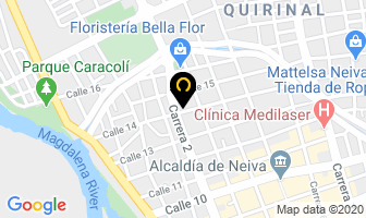 Mapa de Cardautos en Neiva