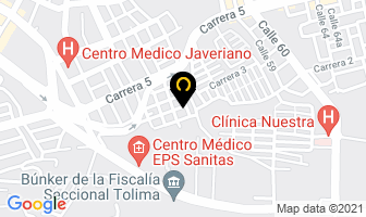Mapa de Cárdenas Ever en Ibagué