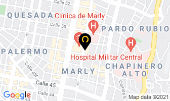 Mapa de Cardioanálisis Ltda. en Bogotá D.C