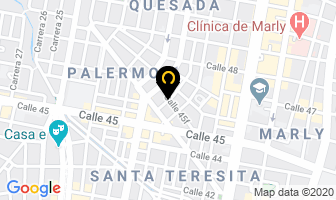 Mapa de Cardiológicas Ltda. en Bogotá D.C