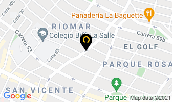 Mapa de Cardiopilates en Barranquilla