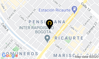 Mapa de Cardozo Castro Armando en Bogotá D.C