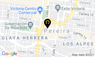 Mapa de Caretas Pereira en Pereira