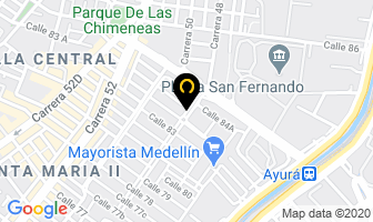 Mapa de Carga Control S.a.s. en Itaguí