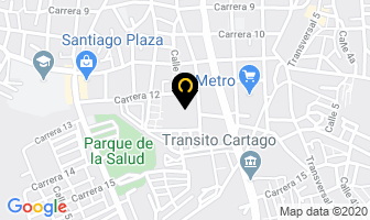 Mapa de Cargadores Volta en Cartago