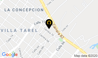 Mapa de Caribbean Pest Control Ltda en Barranquilla