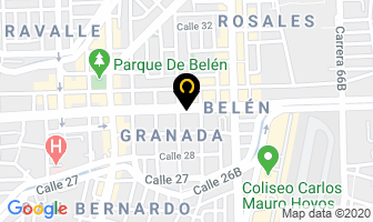 Mapa de Caribe Muebles en Medellín