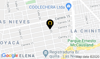 Mapa de Caribe Swing Millo's Group en Barranquilla