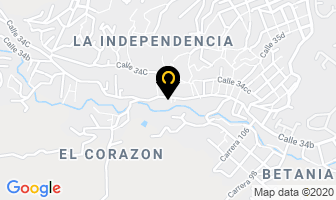Mapa de Caribe Vallenato en Medellín