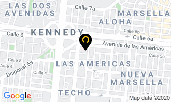 Mapa de Carila en Bogotá D.C