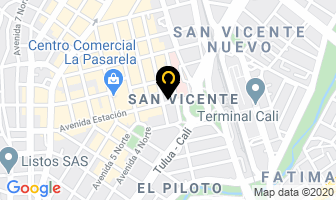 Mapa de Carláser Y Tintas en Cali