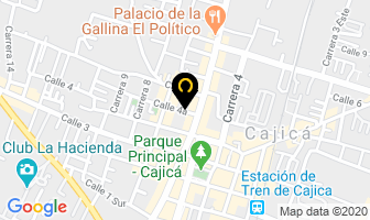 Mapa de Carliani Ropa De Marca en Cajicá
