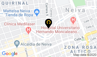 Mapa de Carlo Pontini en Neiva