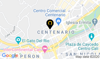 Mapa de Carlos Armando Buitrago en Cali