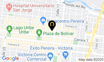 Mapa de Carlos García - Manolo Guzmán en Pereira