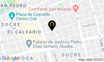Mapa de Carlos Parra & Asociados en Cali