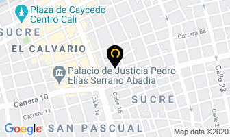 Mapa de Carlos Rayo Y/o Rapié Representaciones en Cali