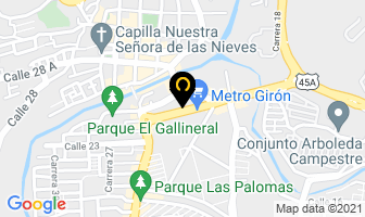 Mapa de Carlos Rueda en Girón