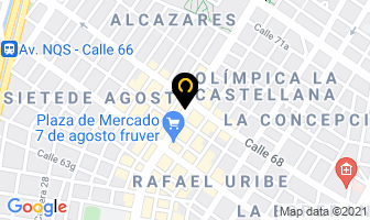 Mapa de Carmendent en Bogotá D.C