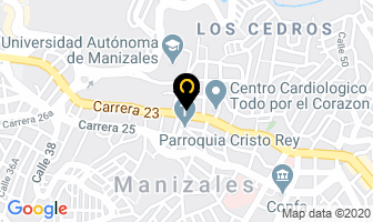Mapa de Carnecol en Manizales