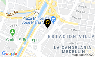 Mapa de Carnes Campo Noble Ltda. en Medellín