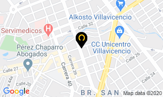 Mapa de Carnes Danny en Villavicencio