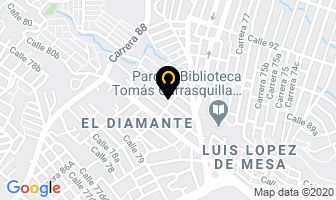 Mapa de Carnes Diego La 86 en Medellín