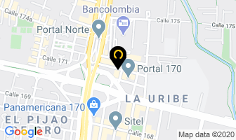 Mapa de Carnes Finas en Bogotá D.C
