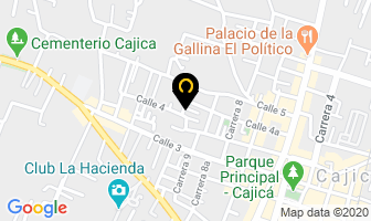 Mapa de Carnes Finas San Mateo en Cajicá