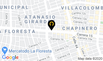 Mapa de Carnes Frías Enriko Ltda. en Cali