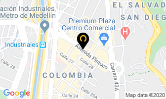 Mapa de Carnes Frias Extra en Medellín