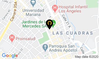 Mapa de Carnes Frias Niko en Pasto